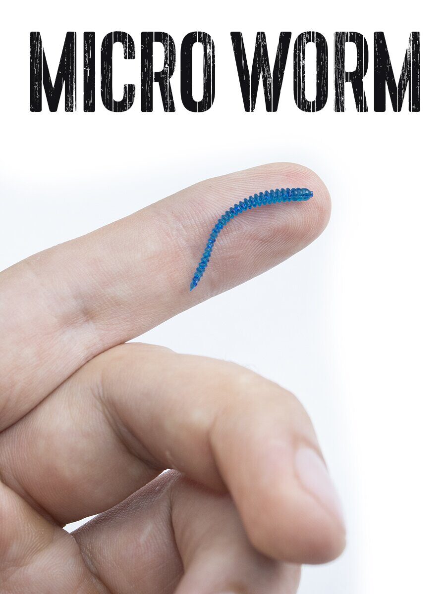 Micro Worm, 30 мм, цвет 010, 50 шт.